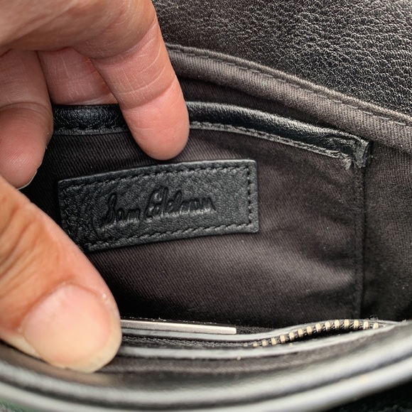 Sam Edelman Emma Crossbody Leather Satchel Purse - Western Style - Picture 16 of 16